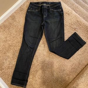 Simply Vera Mid Rise Capri Jeans